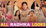 All Of Radhika Merchant's Ravishing Looks From Her Wedding Festivities, From Jamnagar To Reception