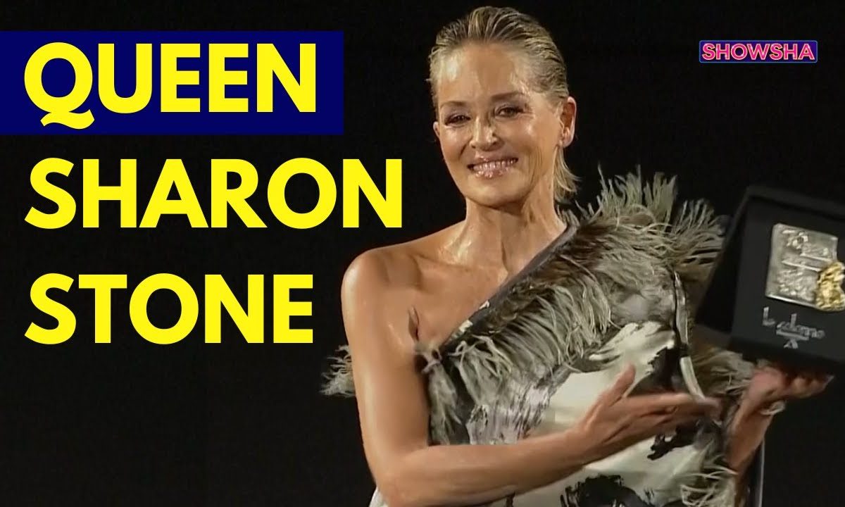 Sharon Stone Honoured With A Lifetime Achievement Award At The 70th Taormina Film Festival