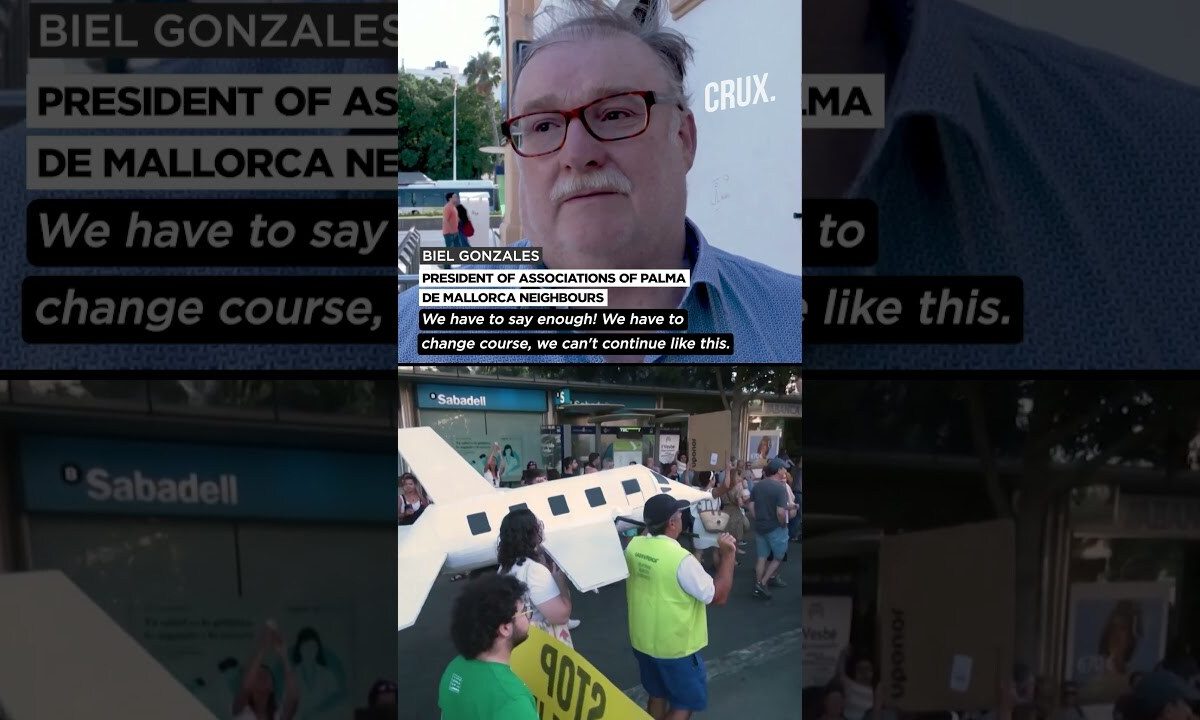Anti-Tourism Activists Protest Across Spain Against Rising Housing Costs Due To Tourist Influx