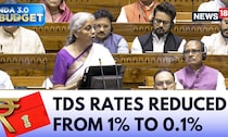 Budget 2024 News Today | TDS  Rate On E-commerce Operators Reduced From 1% To 0.1%": FM Sitharaman