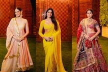 Janhvi Kapoor, Sara Ali Khan, Ananya Panday Add Glamour to Anant Ambani-Radhika Merchant's Haldi
