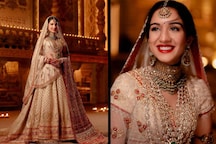 Radhika Merchant's First Photos As Bride Are Here; Stuns in Custom Abu Jani-Sandeep Khosla