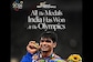 India at the Olympics: All Medals Won Over The Years
