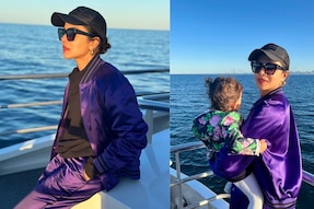 Priyanka Chopra Jonas’s Chic Purple Ensemble For Whale Watching Outing in Queensland