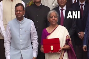 FM Nirmala Sitharaman At the Finance Ministry